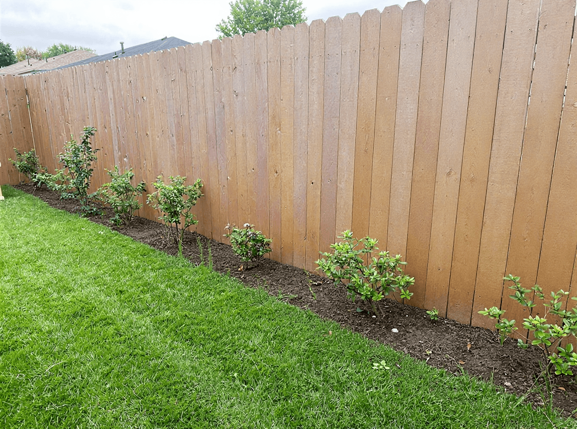 Fence Cleaning by Brisk Pressure Washing